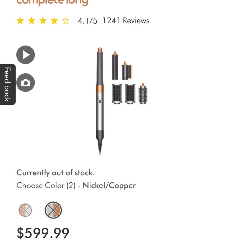 Dyson Airwrap Complete Long